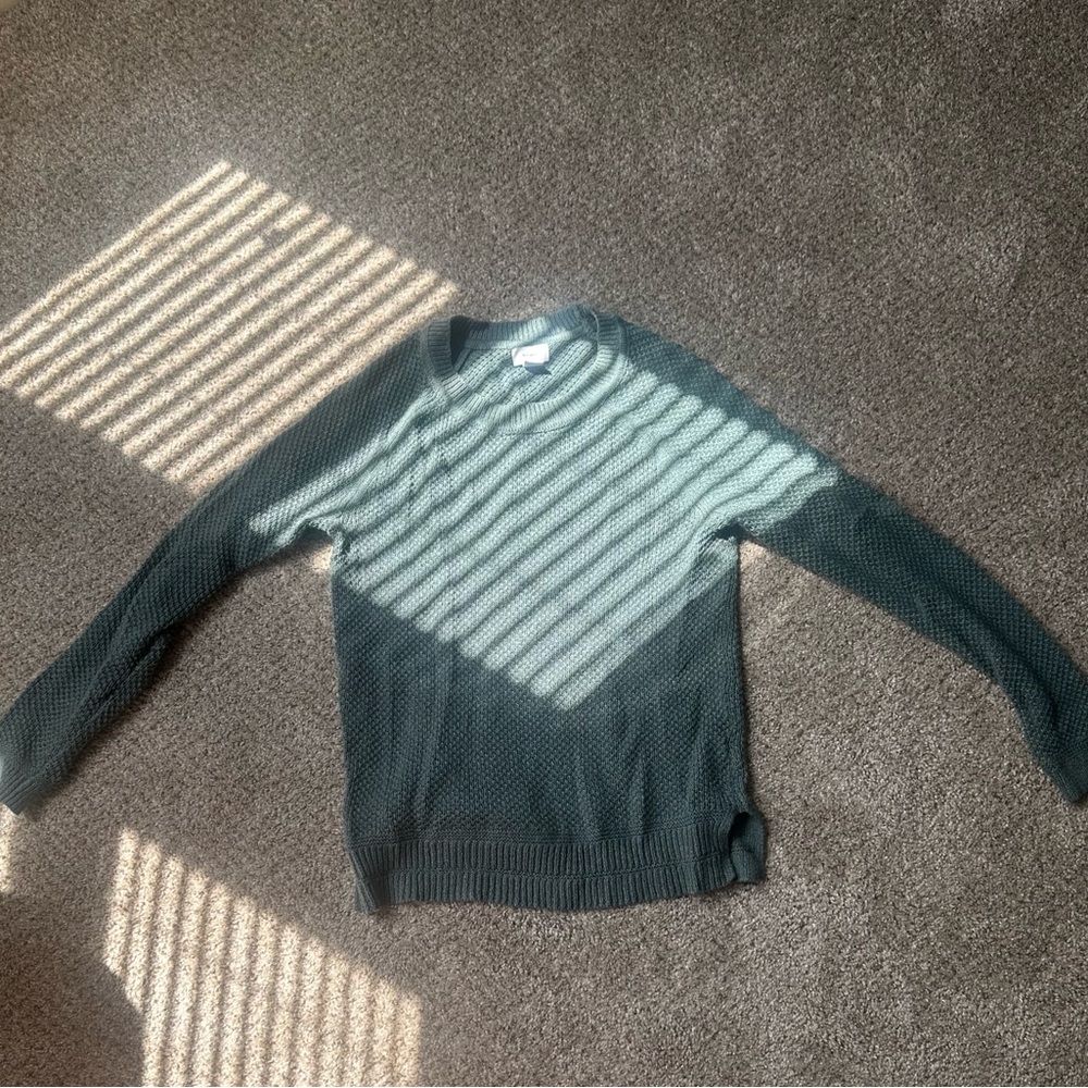 Green Knit Sweater